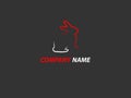 Creative Rabbit Logo Template Design - Cute Rabbit Pet Animal Logotype