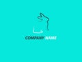 Creative Rabbit Logo Template Design - Cute Rabbit Pet Animal Logotype