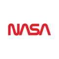 NASA new logo vector art work Royalty Free Stock Photo