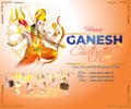 VECTOR ILLUSTRATION FOR LORD GANESHA FESTIVAL GANESHA CHATURTHI