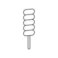 Twisty Lolipops icon Royalty Free Stock Photo