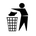 KEEP YOUR CITY CLEAN ICON, SIGN/SYMBOL