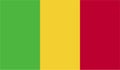 Mali Flag Vector Illustration EPS