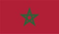 Morocco Flag Vector Illustration EPS