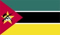 Mozambique Flag Vector Illustration EPS