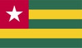 Togo Flag Vector Illustration EPS