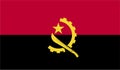 Angola Flag Vector Illustration EPS