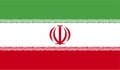 Iran Flag Vector Illustration EPS Royalty Free Stock Photo