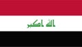 Iraq Flag Vector Illustration EPS