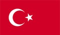 Turkey Flag Vector Illustration EPS Royalty Free Stock Photo