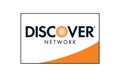 Discover Network Logo on white background editorial illustrative