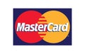 MasterCard Logo on white background editorial illustrative