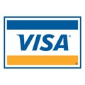 Visa Logo credit card illustration Royalty Free Stock Photo