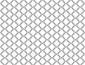 Black and white abstract simple seamless geometry hexagon pattern background