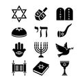 Twelve symbols of Judaism