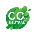 CO2 neutral stamp net zero carbon footprint