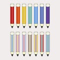 Pack of rainbow pencile