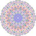 Abstract Nice Mandala floral art 19A Royalty Free Stock Photo
