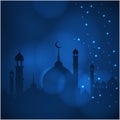 Ramadan kareem eid mubarak hajj background