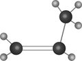 Propylene C2H6 Organic Compound Molecular Structure
