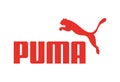 Puma Logo vector illustration on white background Royalty Free Stock Photo