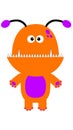 Halloween character vector illustration monster Royalty Free Stock Photo