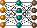 Variational Auto Encoder Neural Network Model Diagram Futuristic Technology Artificial I Intelligence