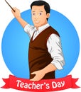 World teacher`s day concept