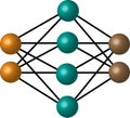 Spare Auto Encoder Neural Network Component Illustration Diagram