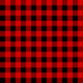 Checkered lumberjack pattern, vector illustration