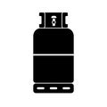 Propane gas cylinder icon, vector illustration Royalty Free Stock Photo