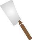 Machete illustration design on white