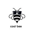 Honey bee bug wear sunglasses