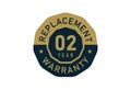 2 year replacement warranty, Replacement warranty images