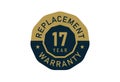 17 year replacement warranty, Replacement warranty images