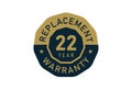 22 year replacement warranty, Replacement warranty images