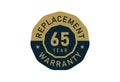 65 year replacement warranty, Replacement warranty images