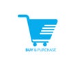 Vector Buy Shop Cart Purchase Checkout Icon - Trolly Sign For online purchases