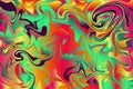 Abstract background, very beautiful colorful paint brush stroke effect