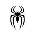 Abstract spider with vector icon design