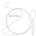 Menu restaurant background with forks. Vector Royalty Free Stock Photo