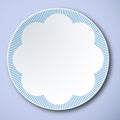 Chinese Traditional Blue And White Porcelain Royalty Free Stock Photo