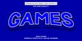 games esport text effect style