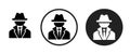 Magician icon. web icon set .