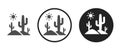 desert icon . web icon set .