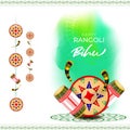Vector illustration of Happy Bihu.