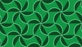 Seamless geometric flowers pattern Royalty Free Stock Photo