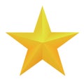 A yellow star icon