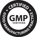 Good manufacturing practice GMP icon