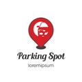 Parking Spot logo, icon, or symbol template design